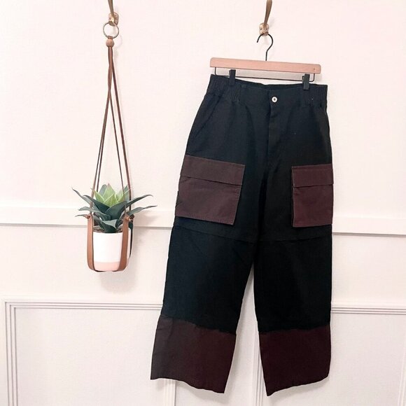 NWT Puma x Perks and Mini P.A.M Zip-Off Cargo Pants Puma Black Size M Unisex - Picture 2 of 8